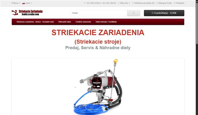 Náhľad stránky Airlesss.sk