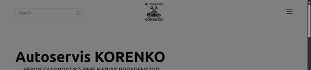 Náhľad stránky AutoServisKorenko.sk