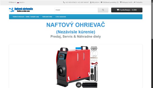 Náhľad stránky Bufiky.sk