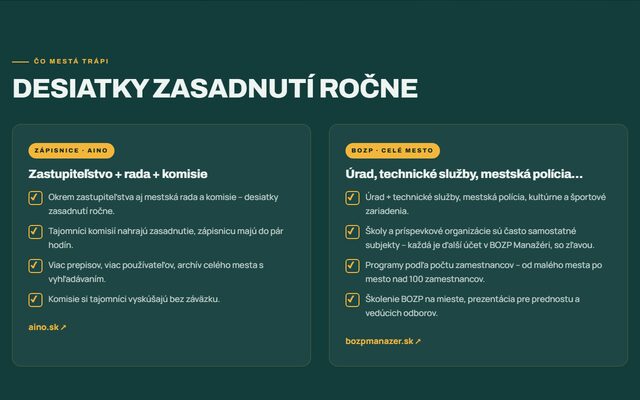 Náhľad stránky Mesto v poriadku